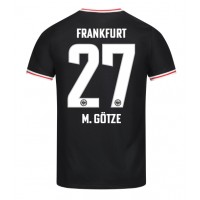 Eintracht Frankfurt Mario Gotze #27 Vonkajší futbalový dres 2023-24 Krátky Rukáv